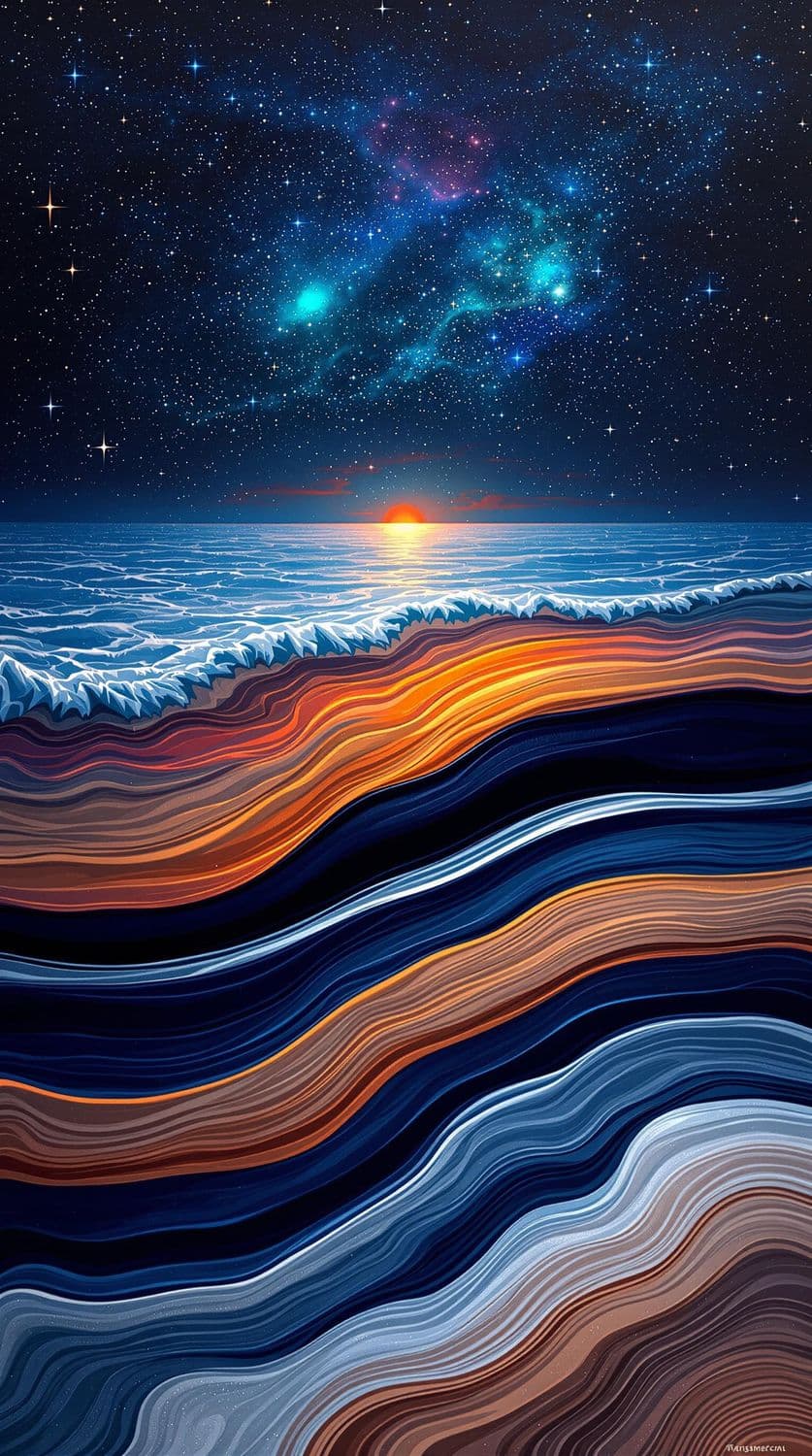 Galactic Ocean Waves