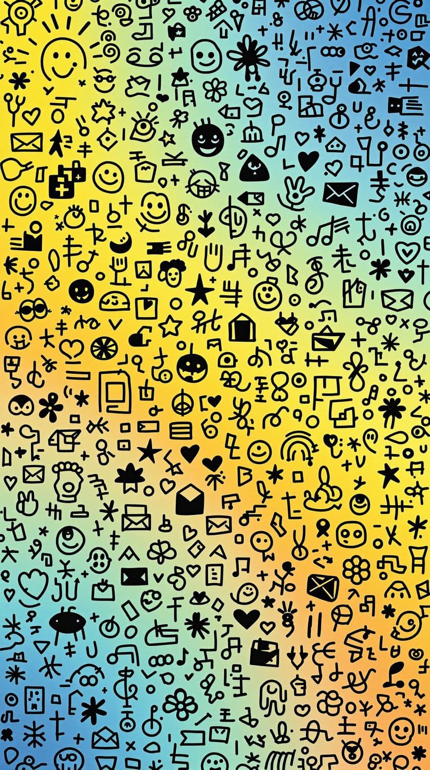 Lively Abstract Doodles