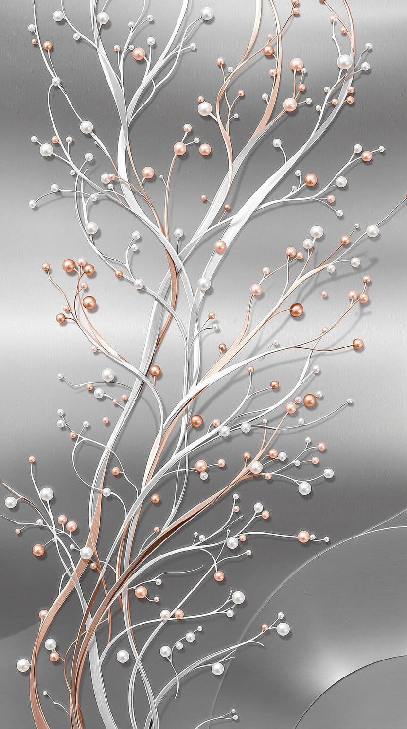 Elegant Vines and Pearls