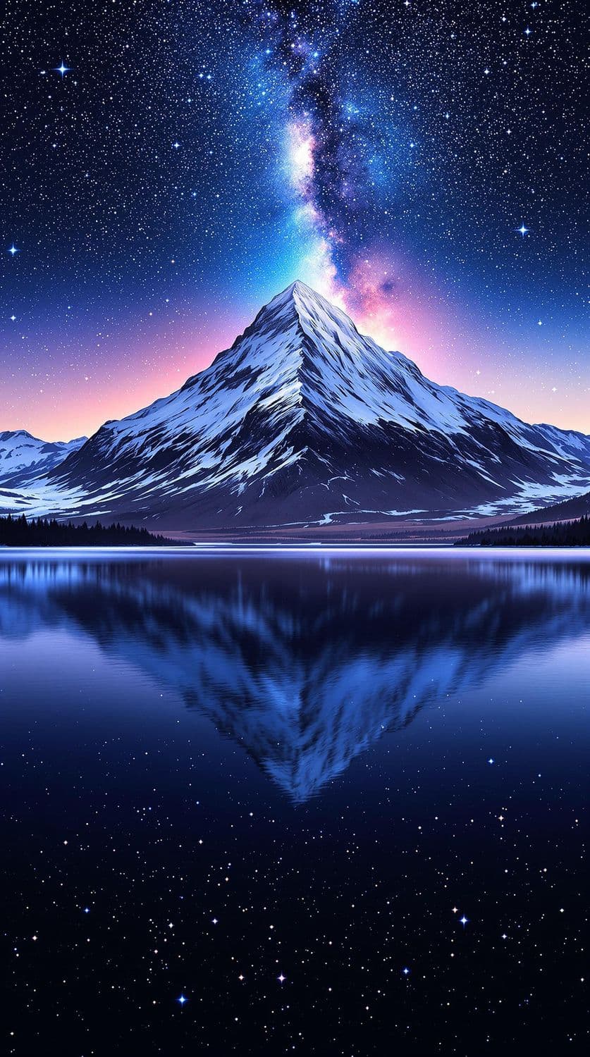 Celestial Mountain Vista