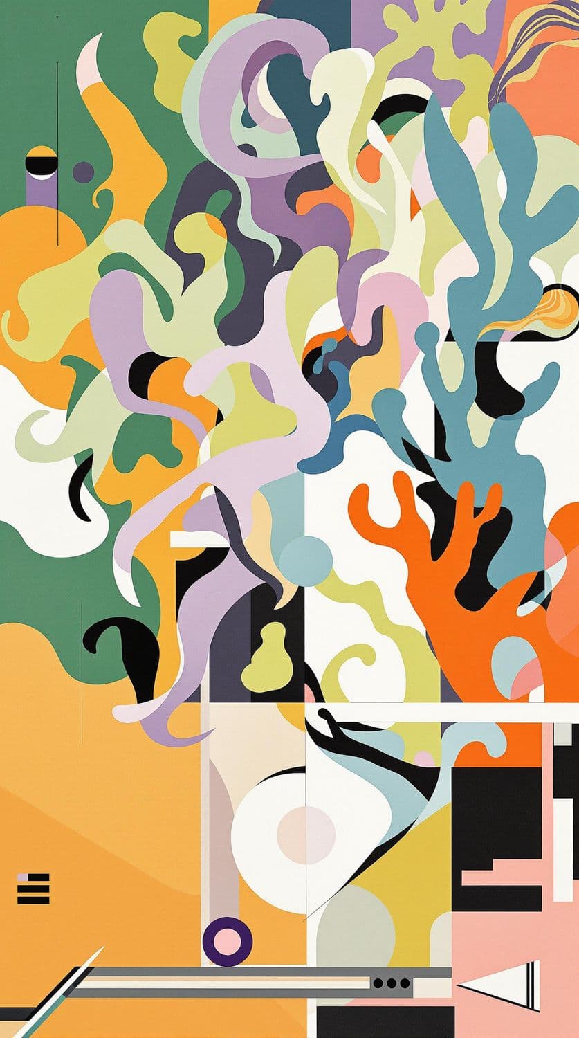 Emerald and Tangerine Harmony