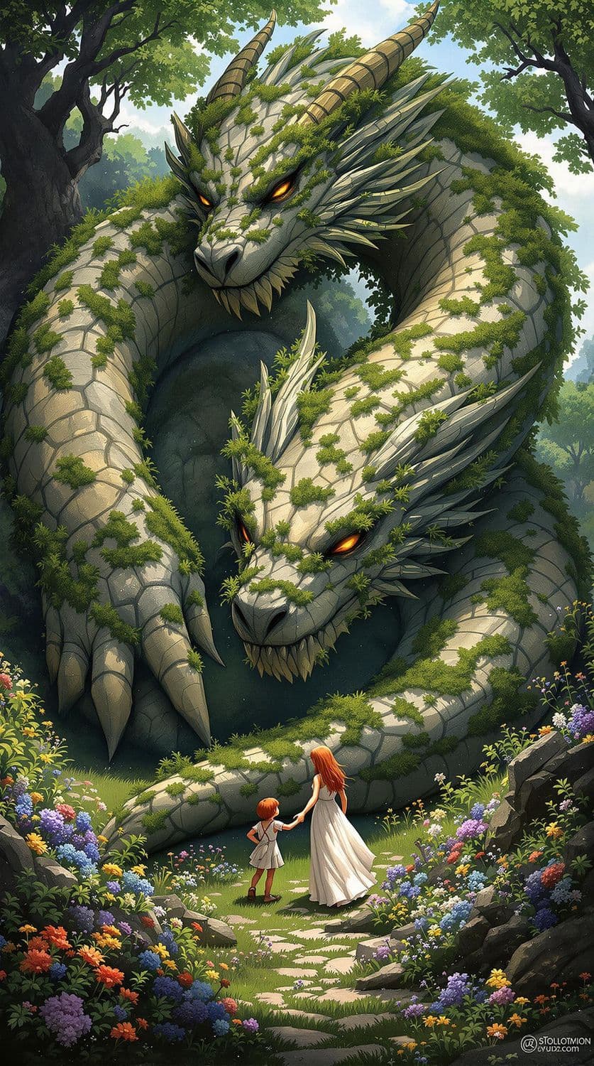 The Sleeping Stone Dragon