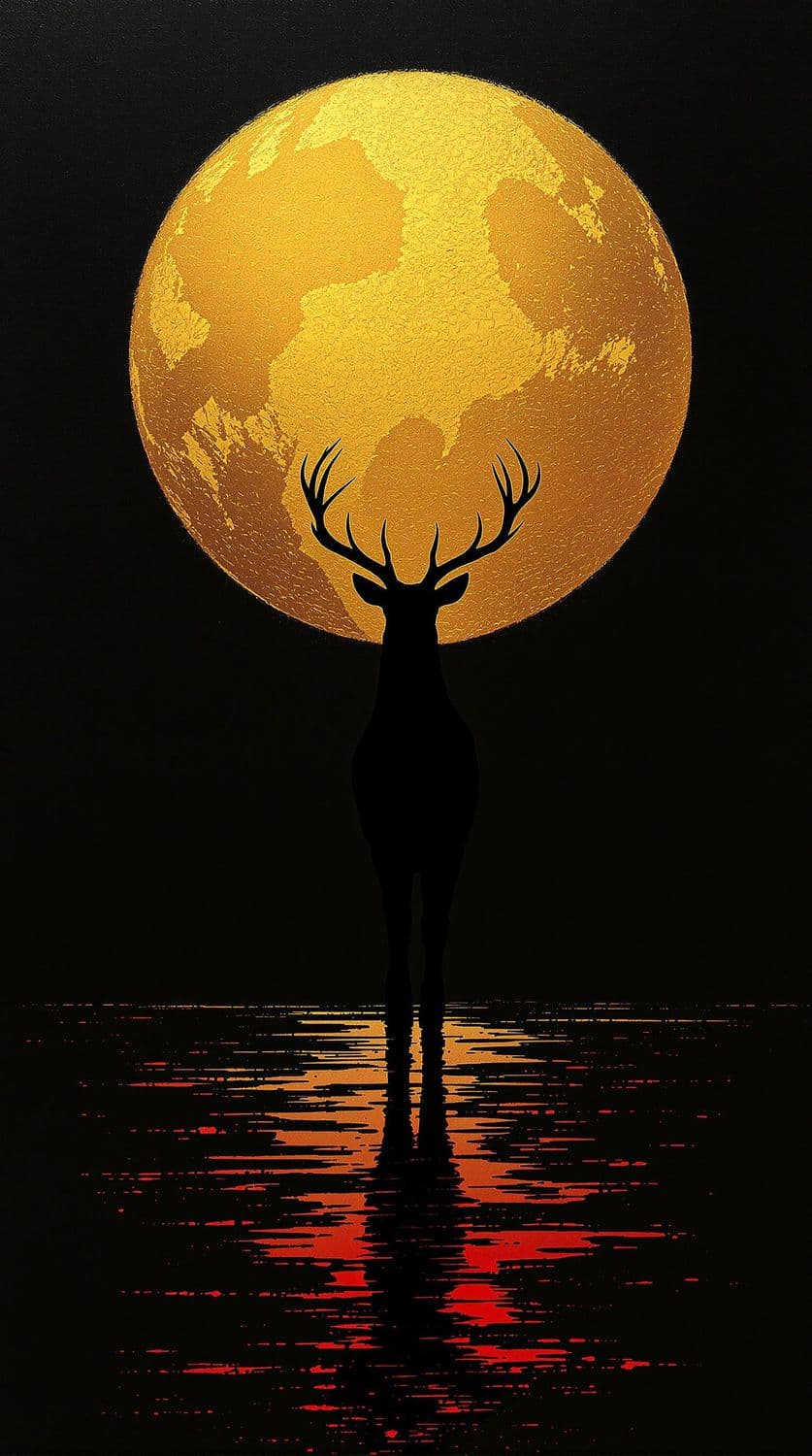 Majestic Stag at Dawn