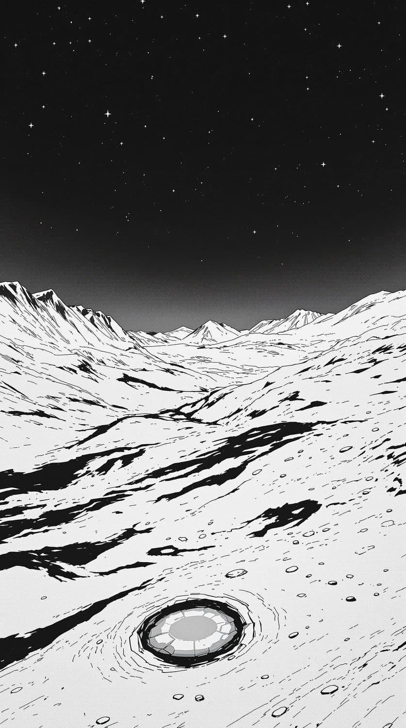 Frozen Tundra Twilight