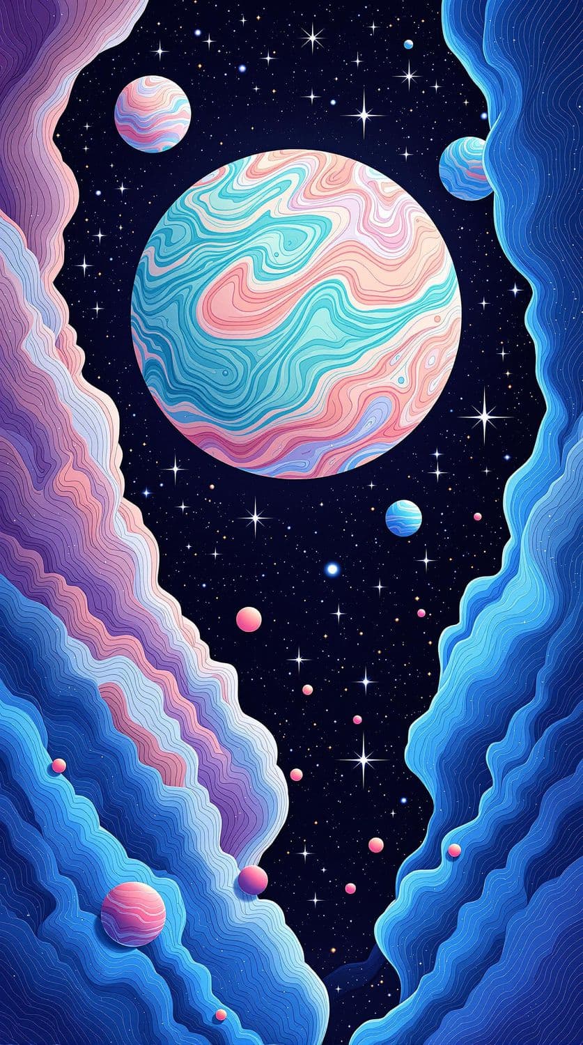Enchanting Cosmic Patterns