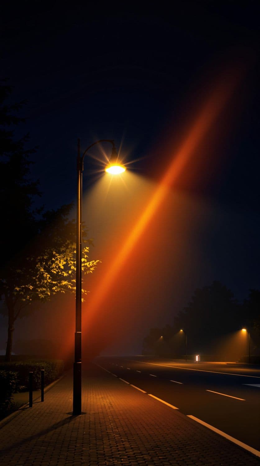 Serene Nighttime Cityscape