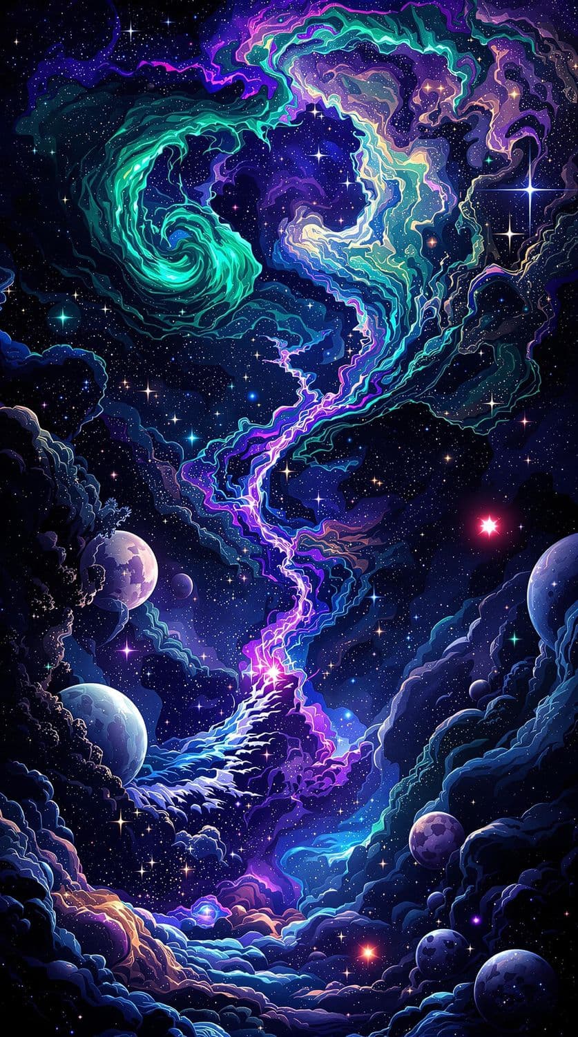 Celestial Garden of Nebulae