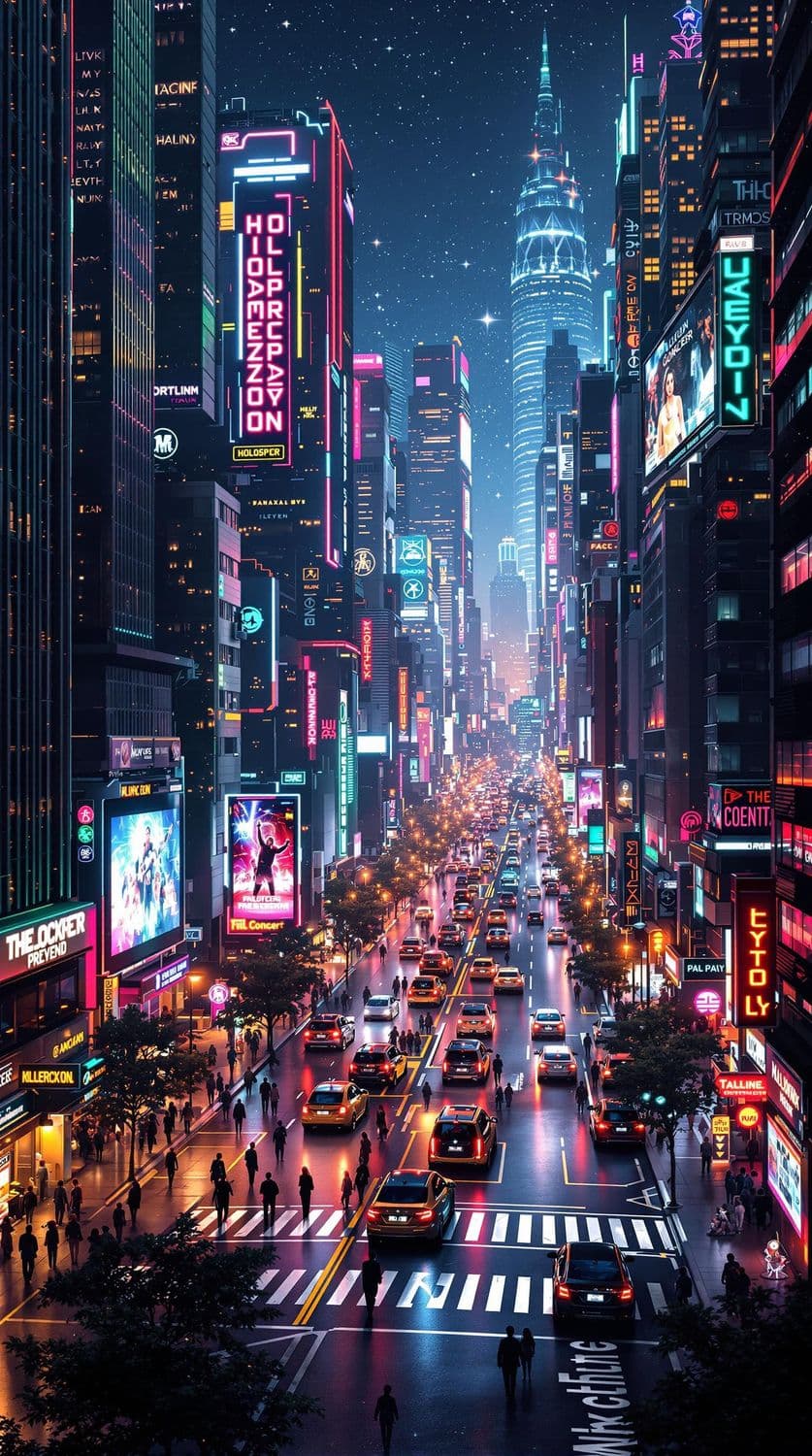 Neon Night Metropolis