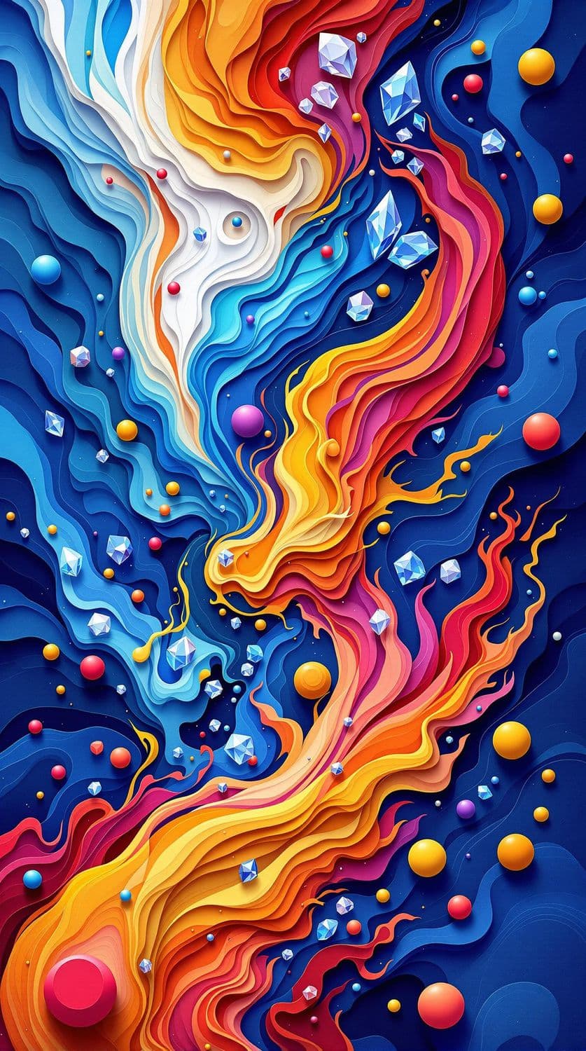 Swirling Currents and Crystalline Magic