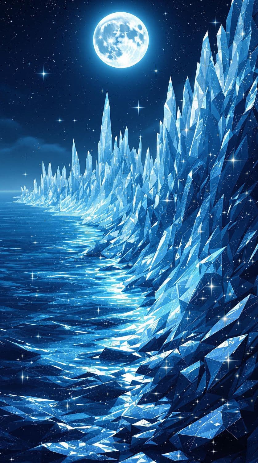 Moonlit Crystal Isles