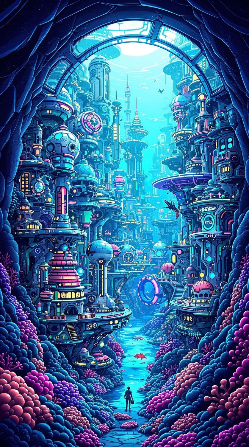 Futuristic Marine Metropolis