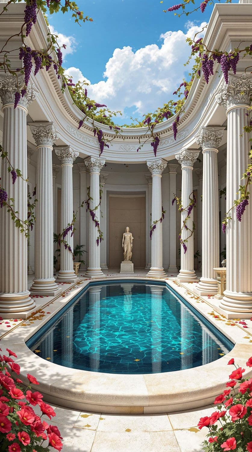 Opulent Roman Bathhouse