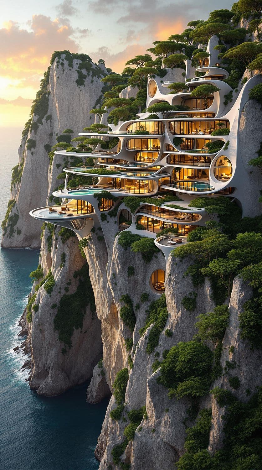 Cliffside Ocean Retreat