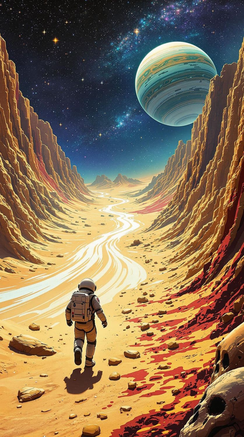 Galactic Desert Mirage