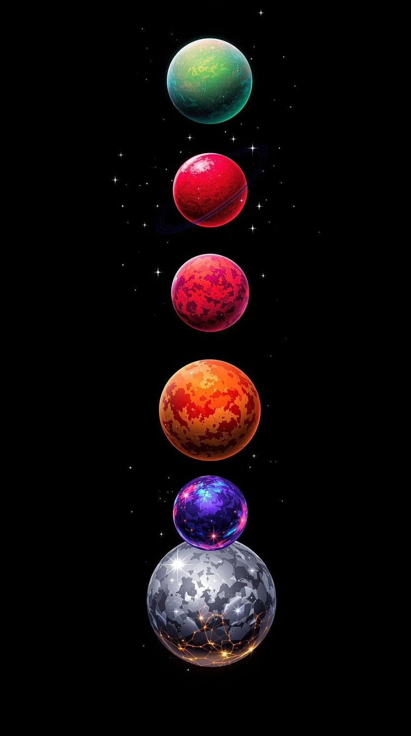 Galactic Vertical Planets