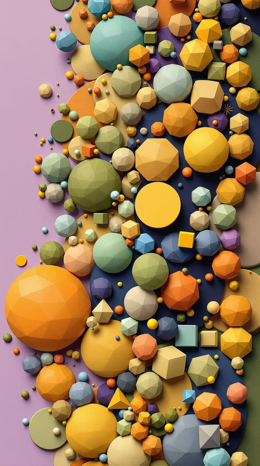 Earthy Geometric Harmony
