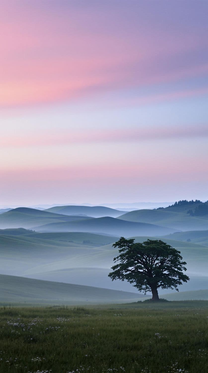 Dusk in the Countryside