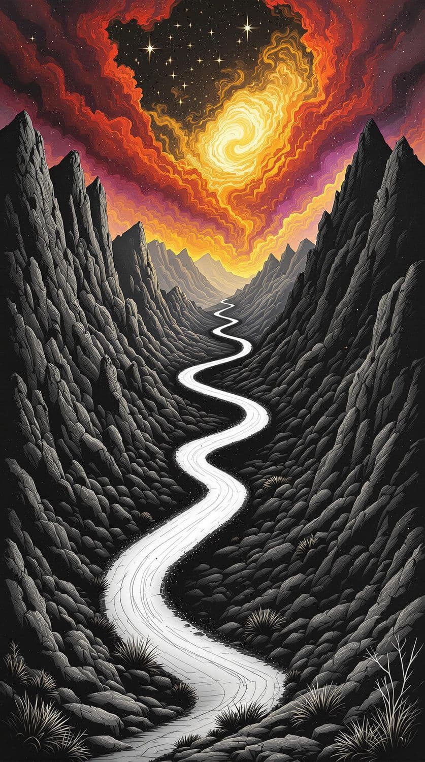 Path to the Mystic Peaks