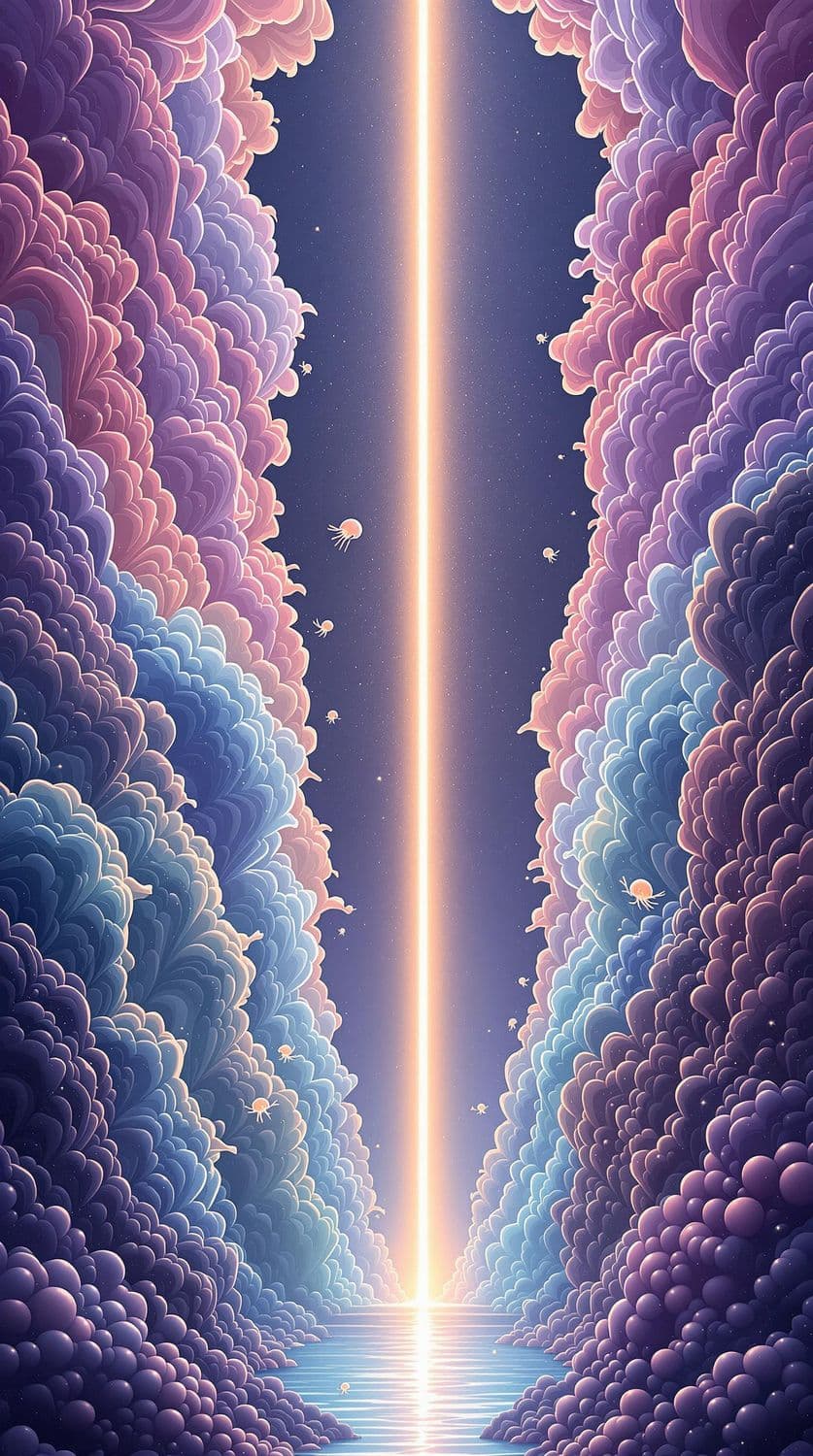 Pastel Ocean Dreamscape