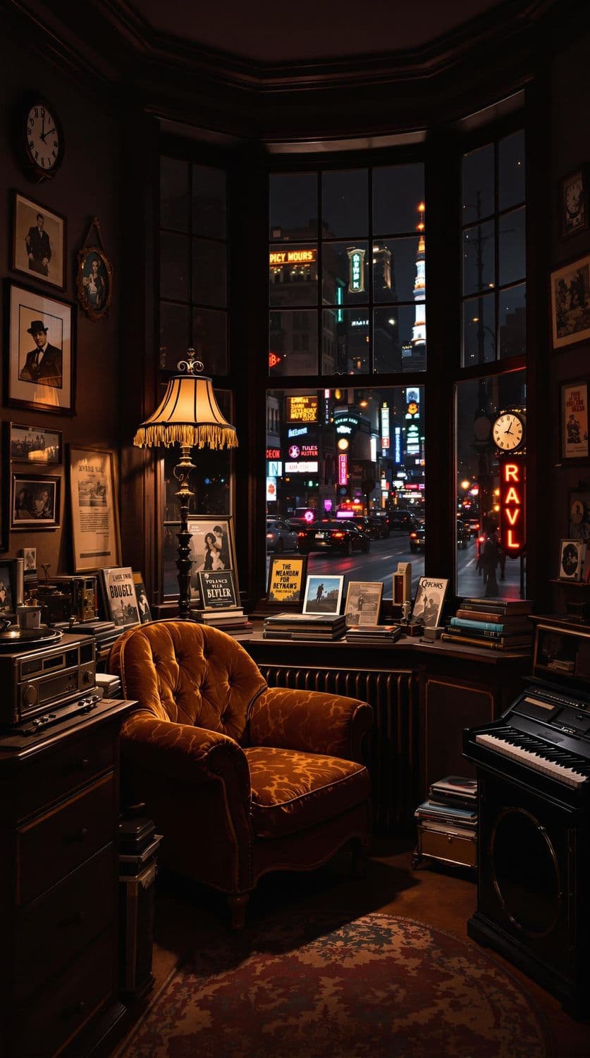 Vintage Living Room Retreat