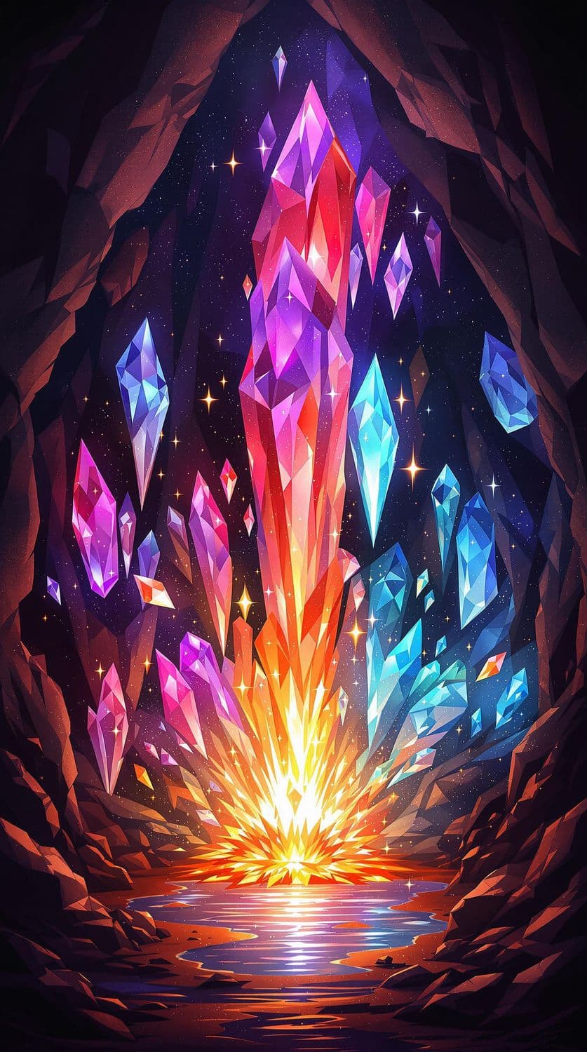 Enchanted Crystal Cavern