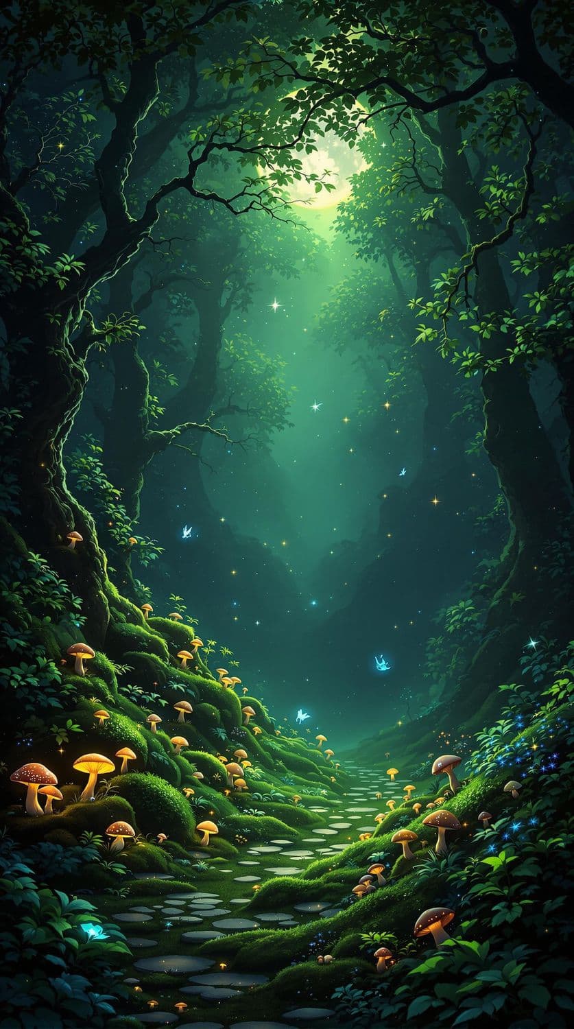 Fantasy Woodland Glade