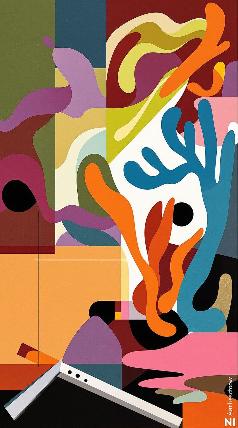 Burgundy and Olive Dynamics