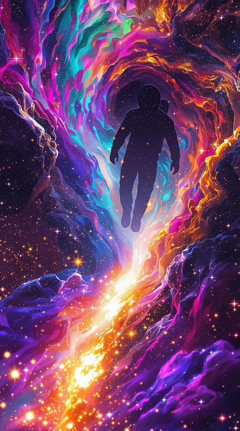 Astronaut in the Cosmic Gateway