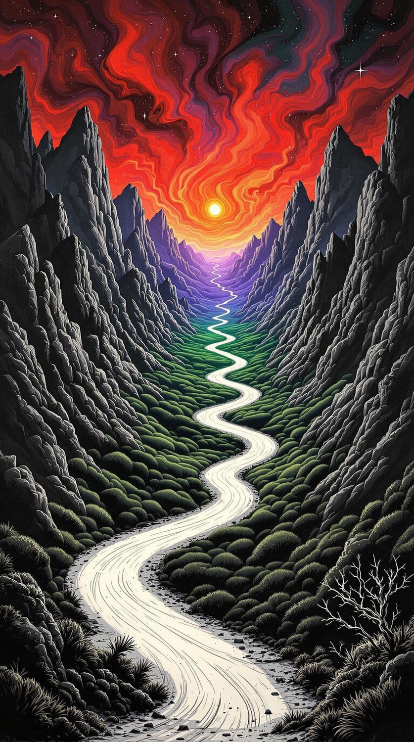 Mystical Mountain Passage