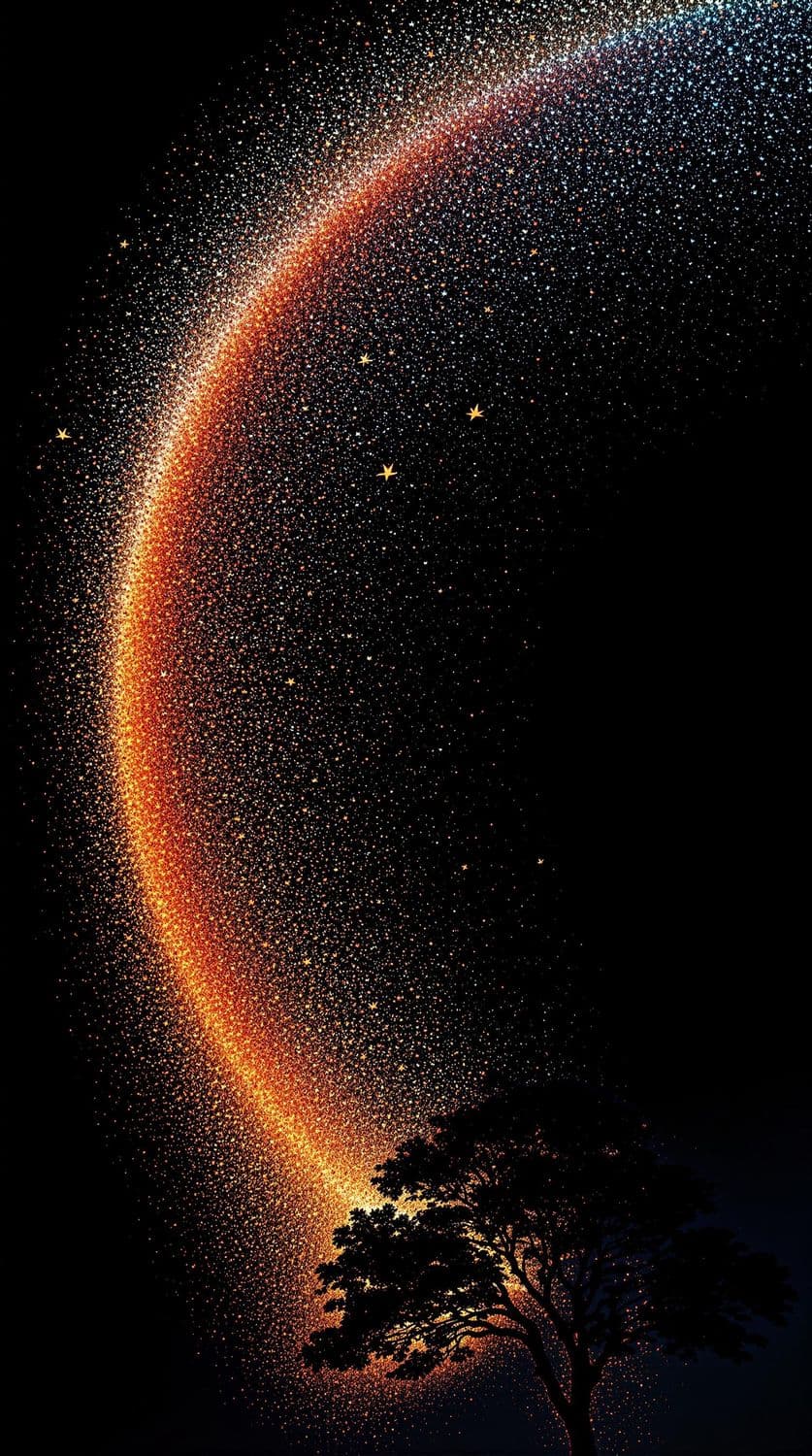 Aurora of Particles