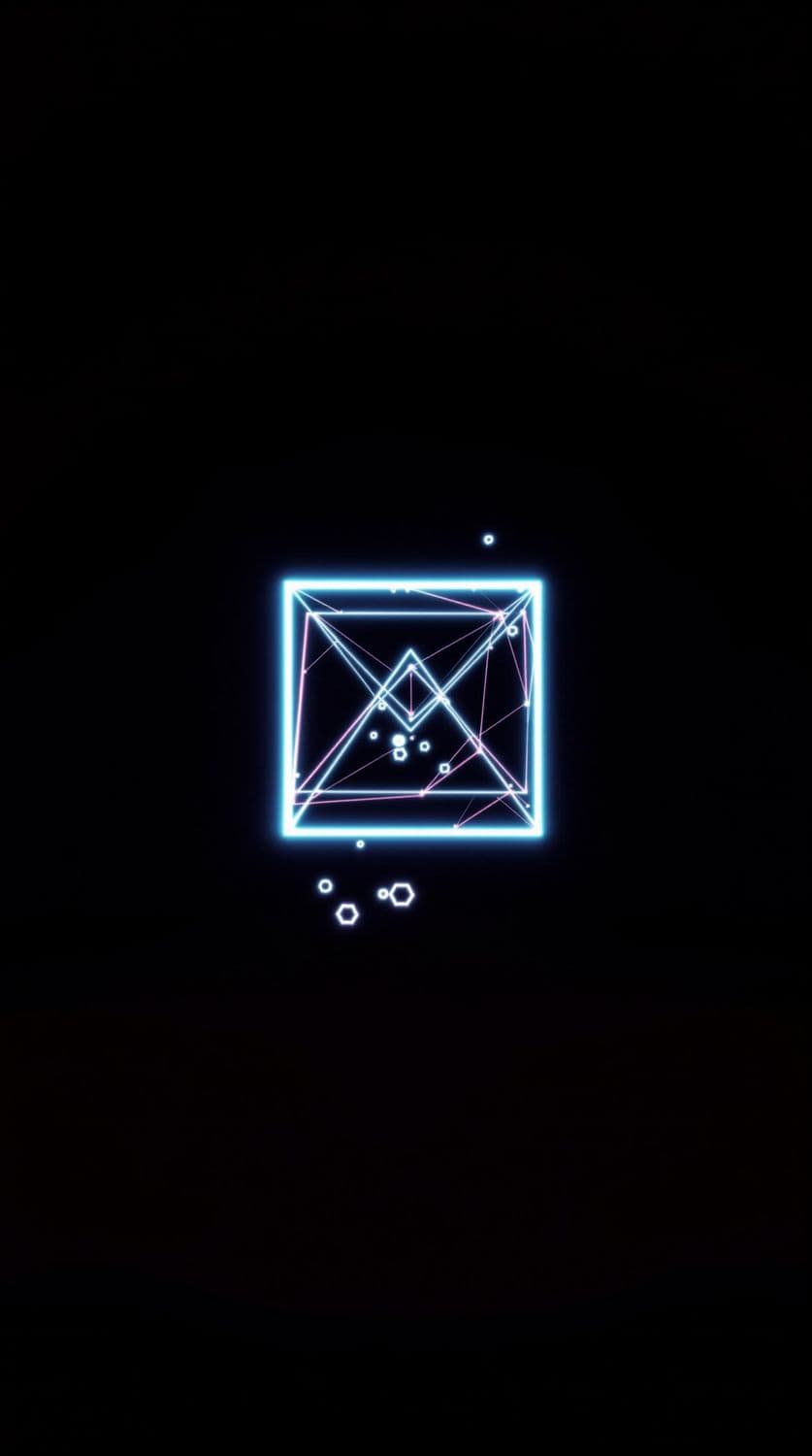Illuminated Square in the Void
