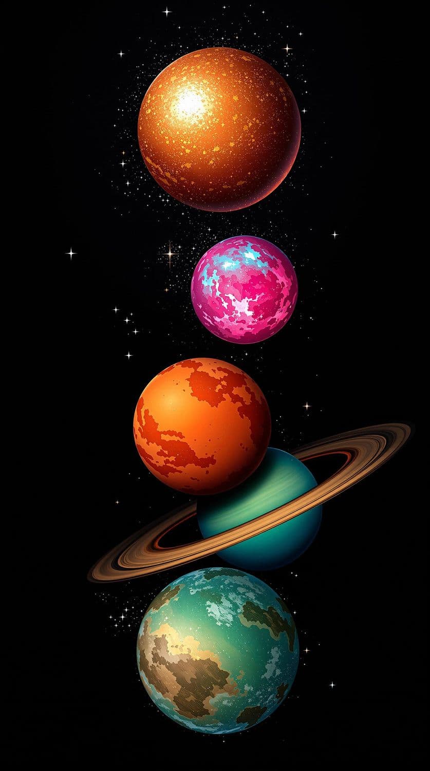Cosmic Planetary Symphony