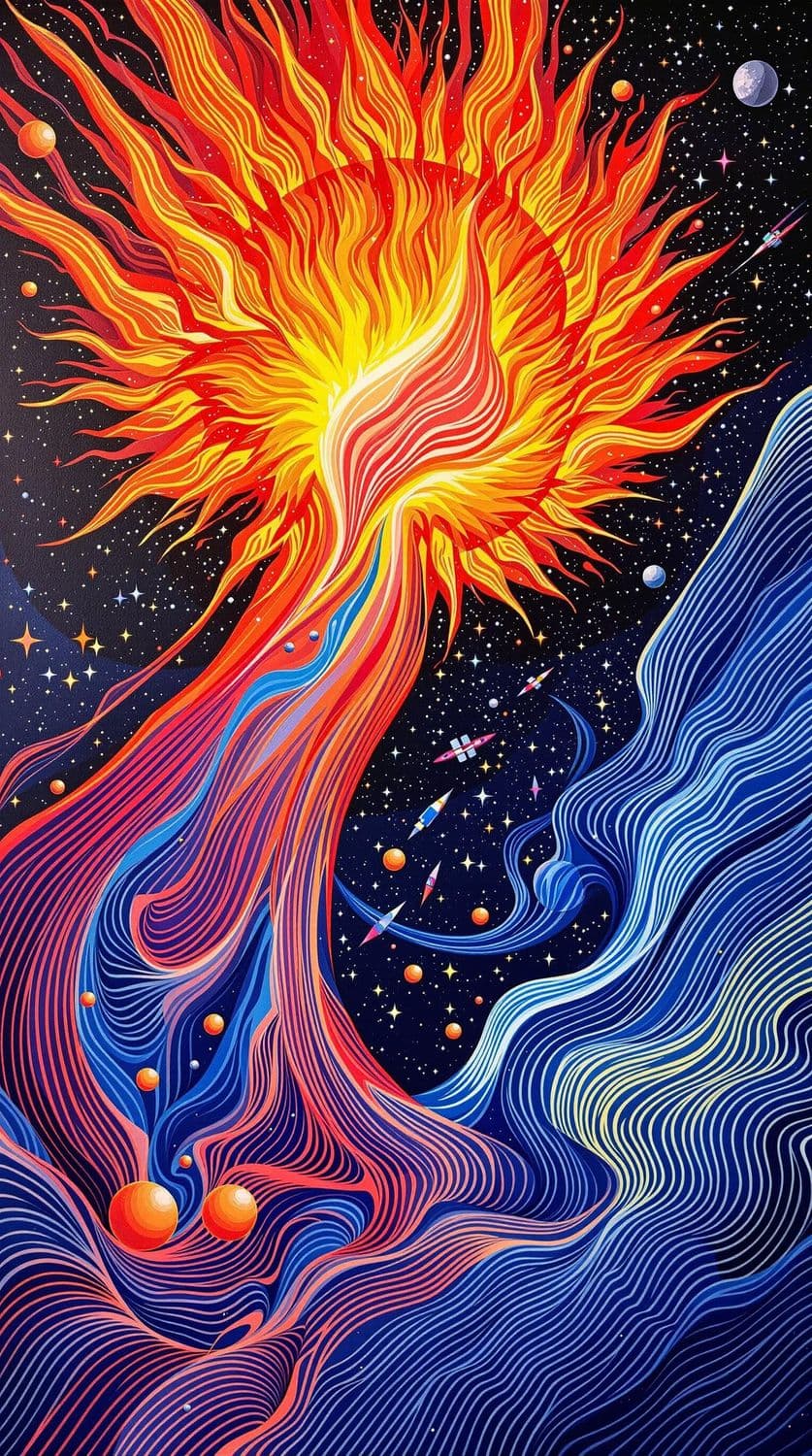 Solar Flare Symphony