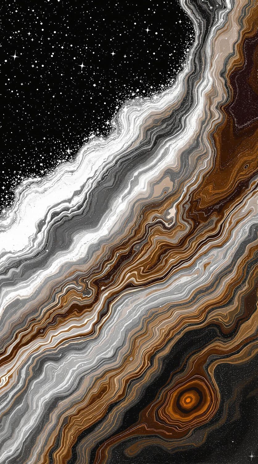 Galactic Stone Swirl