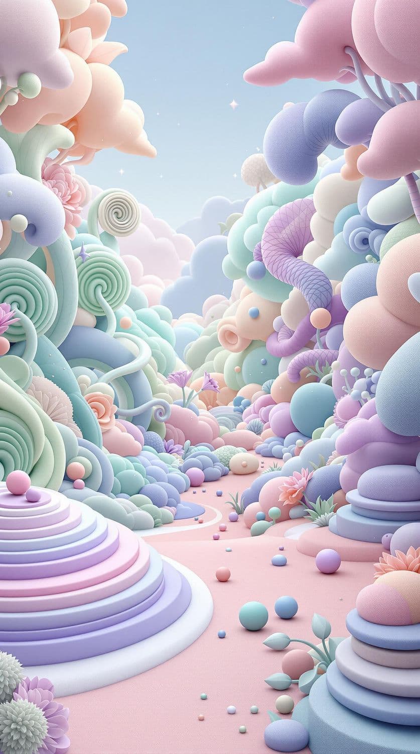 Fantastical Garden Landscape