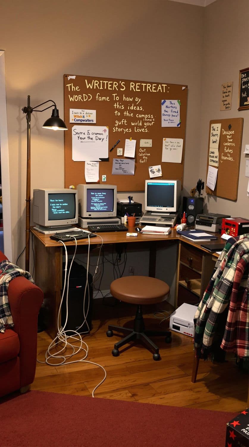 Old-School Writer's Retreat