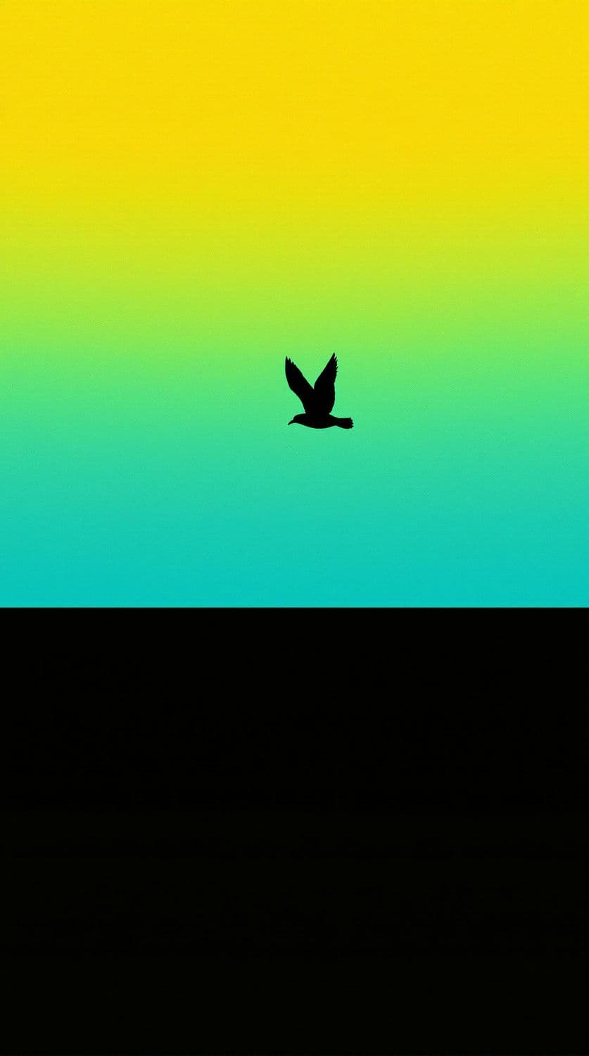 Seagull Over Ocean