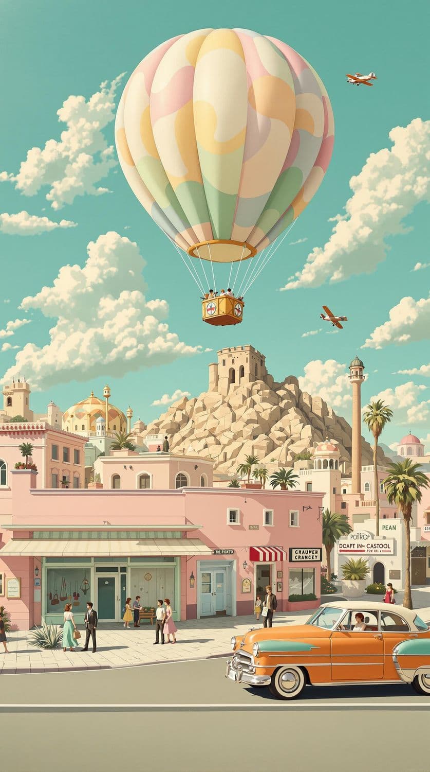 Pastel Balloon Adventure