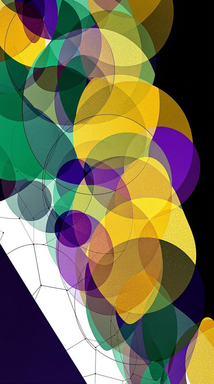 Translucent Geometric Cascade