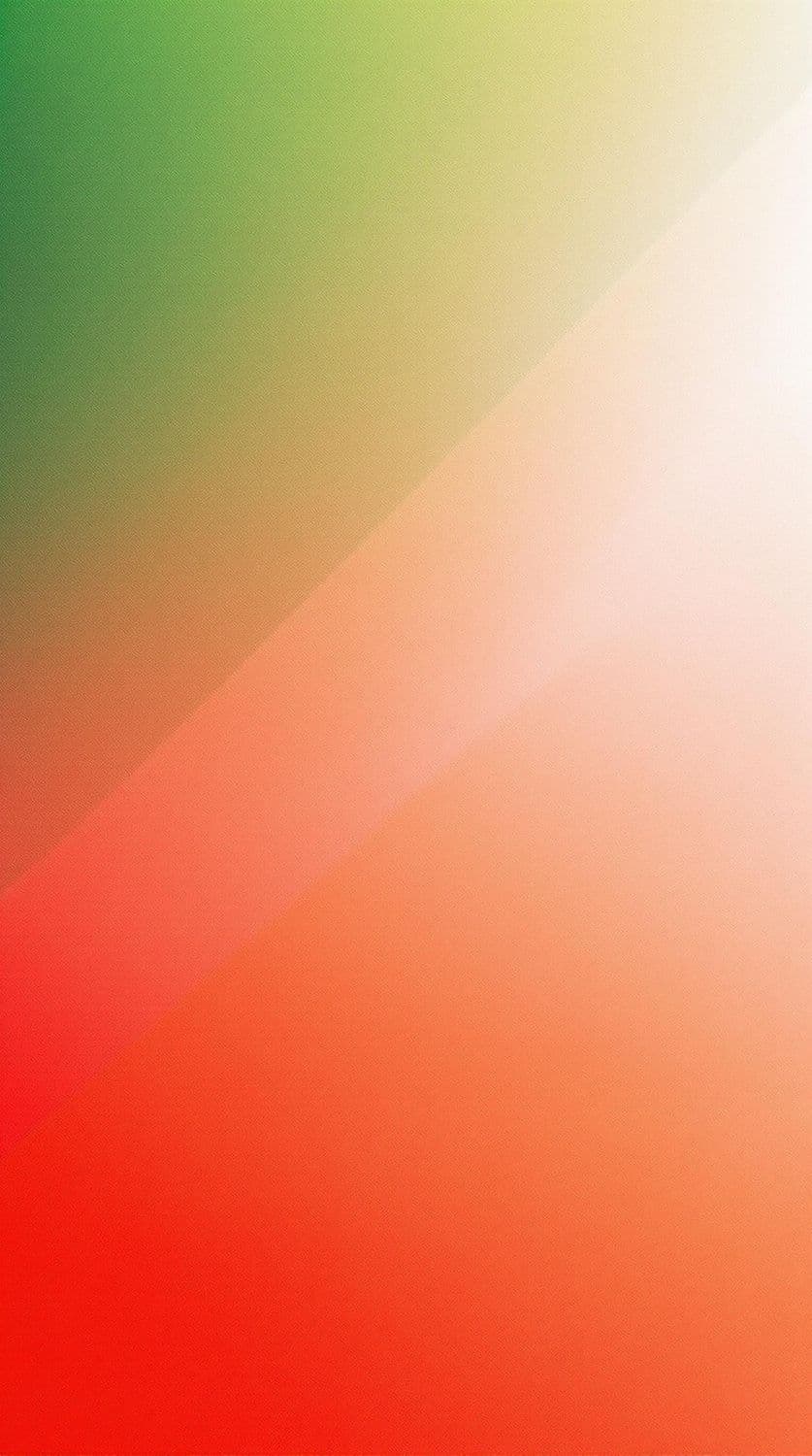 Harmonious Green to Orange Gradient