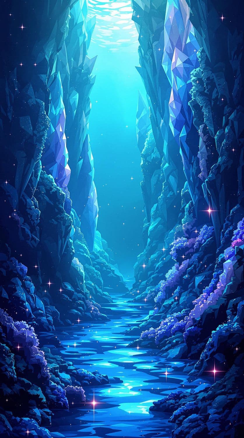 Bioluminescent Coral Dream