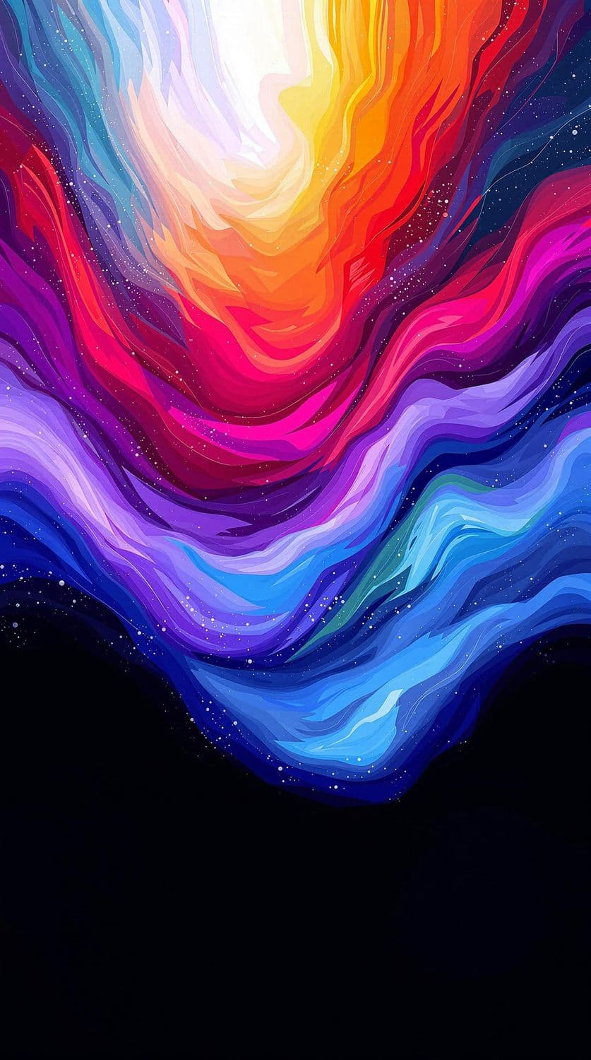 Cascading Color Waves