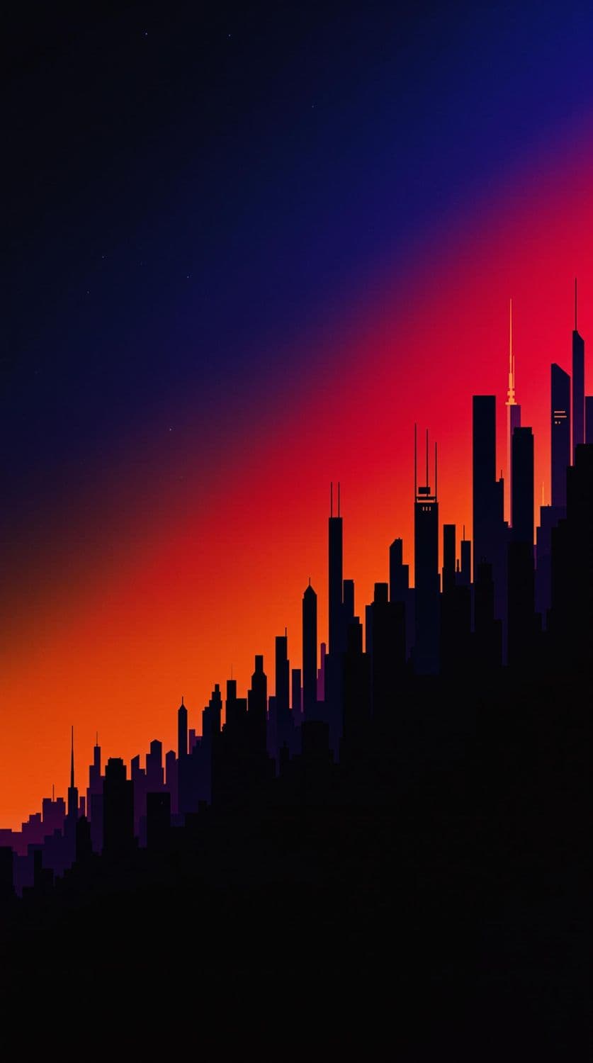 City Silhouette at Dusk