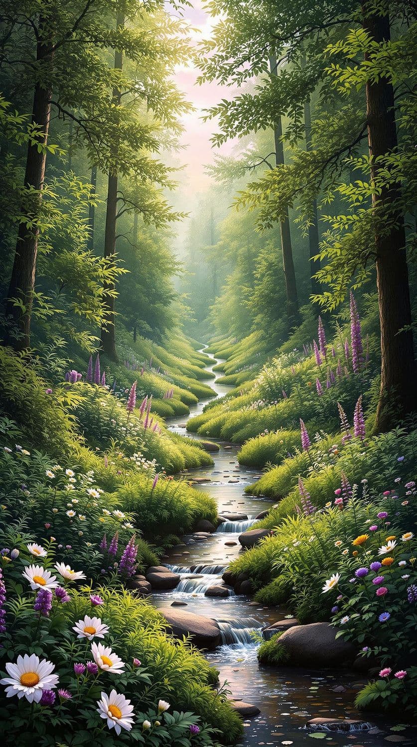 Enchanted Forest Clearing