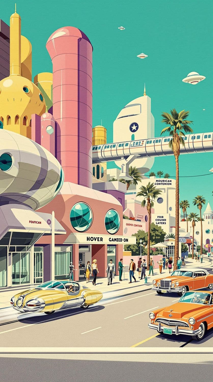 Retro Futuristic Dream