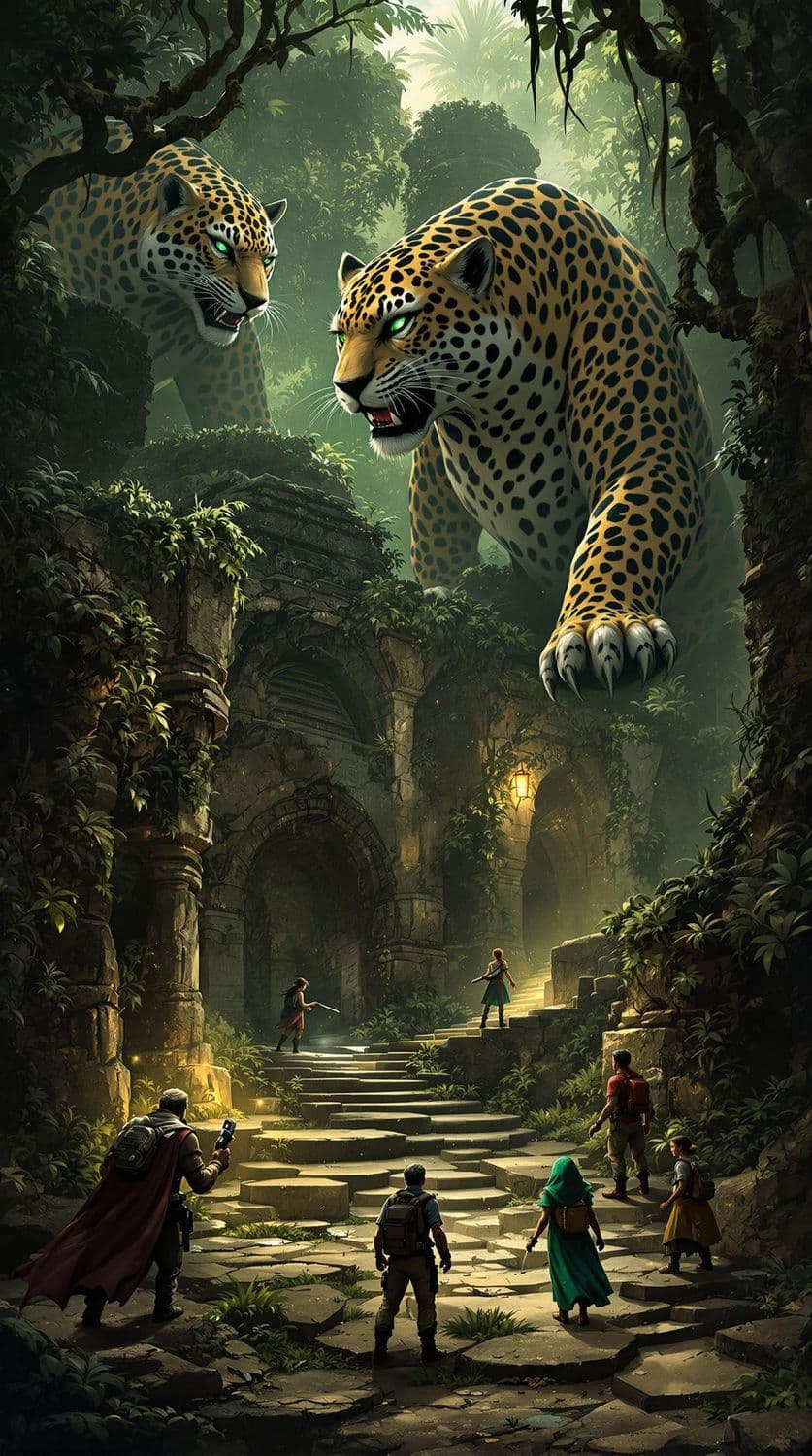 Jungle Jaguar Ruins