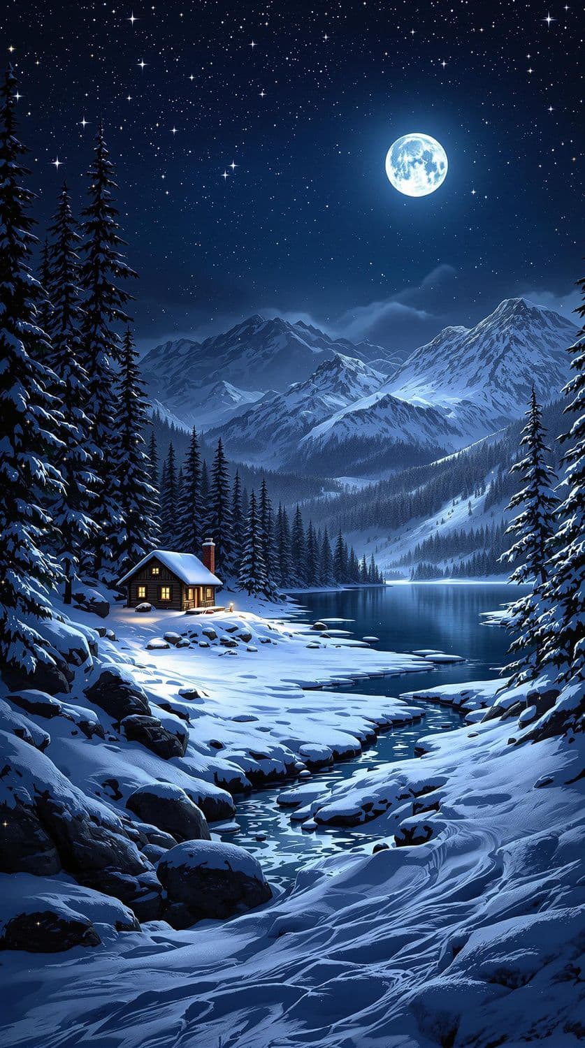 Winter's Silent Night