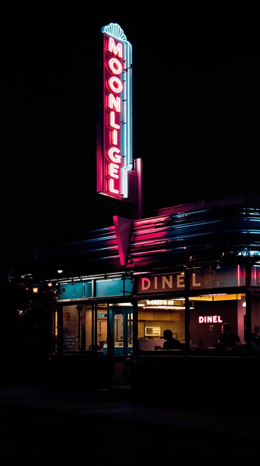 Late Night at Moonlight Diner