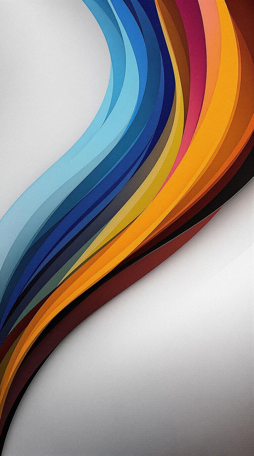 Swirling Ribbons of Color