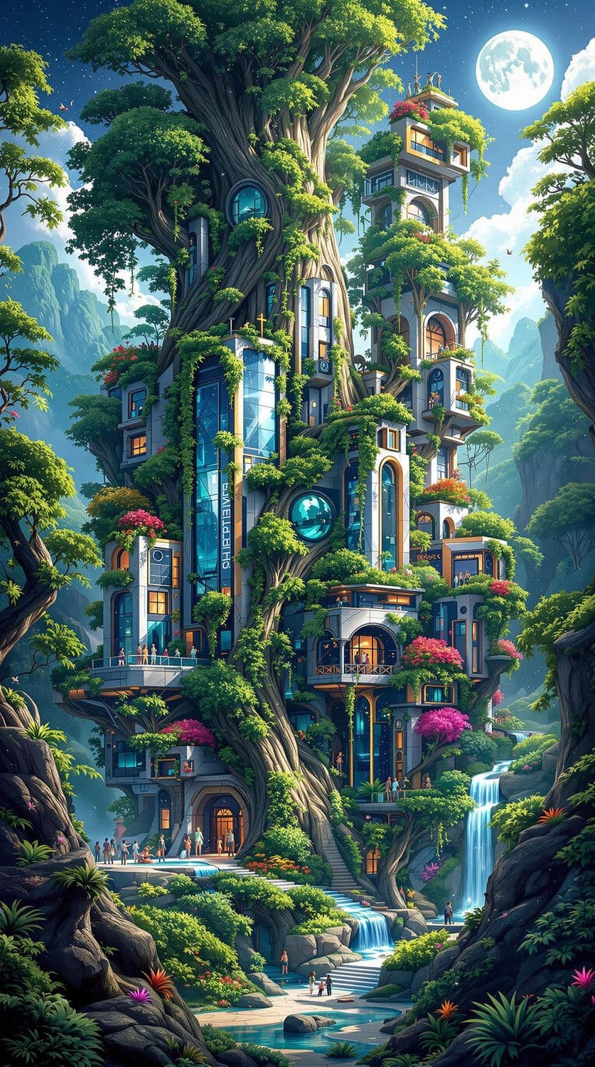 Jungle Harmony Metropolis